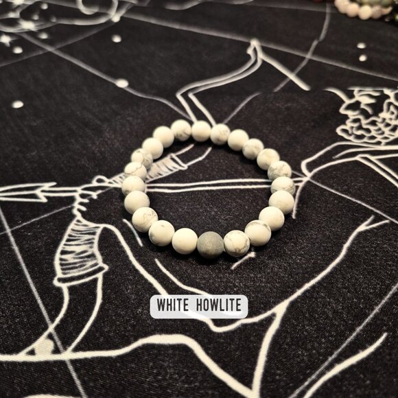 Crystal Gemstone Bracelets, - Picture 2 of 6